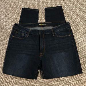 NWOT Rockstar super skinny dark wash jeans